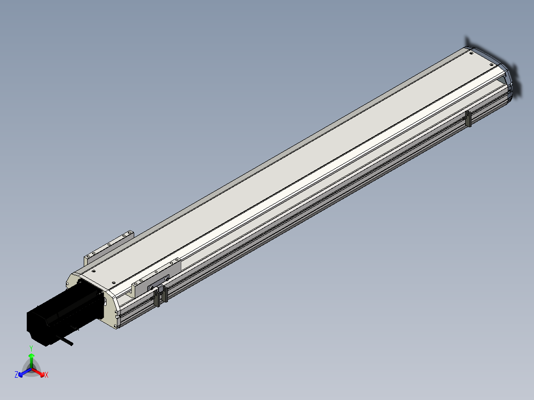 Toyo东佑达直线模组-ETH17-1050-BC-M75B正等轴测图