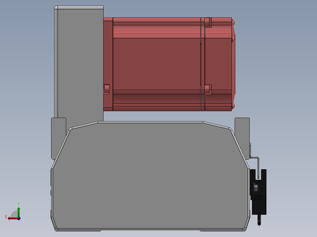 精密模组MT170-L125-700-RU-M75-C4后视图
