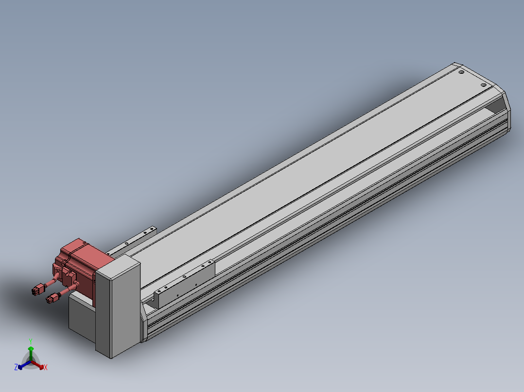 精密模组MT170-L125-700-RU-M75-C4正等轴测图