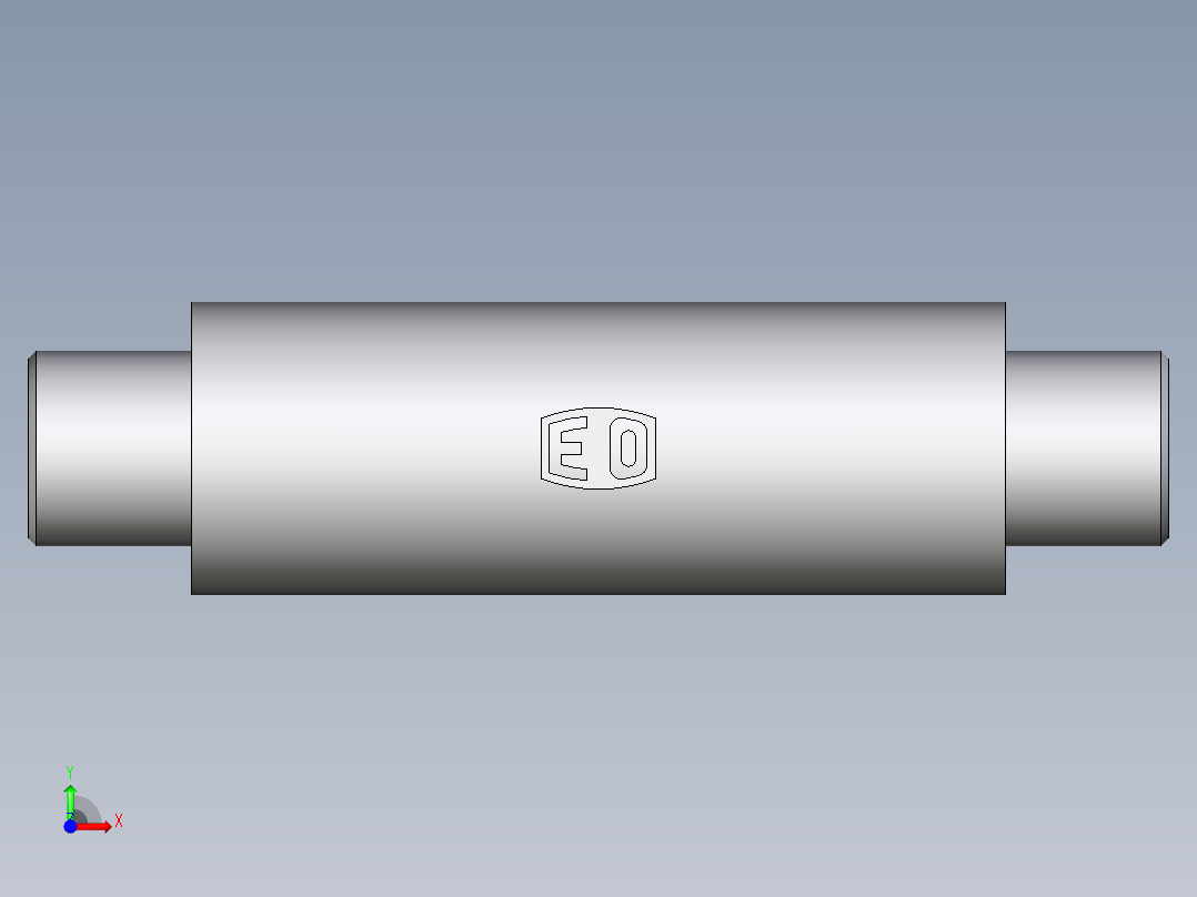 卡套式工业通用硬管接头EO_Weld_bulkhead_fitting_ESV06LX前视图