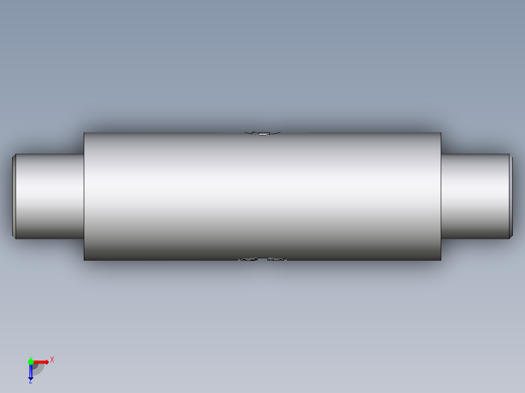 卡套式工业通用硬管接头EO_Weld_bulkhead_fitting_ESV06LX俯视图