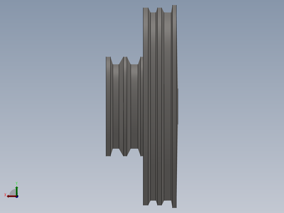 SolidWorks 支持电动机模型后视图