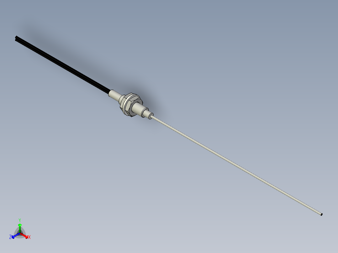 光纤元件漫反射型FR-D411-L主视图