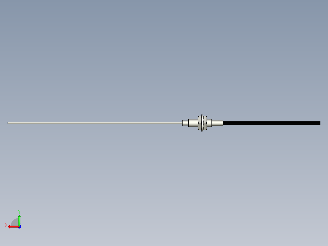光纤元件漫反射型FR-D411-L后视图