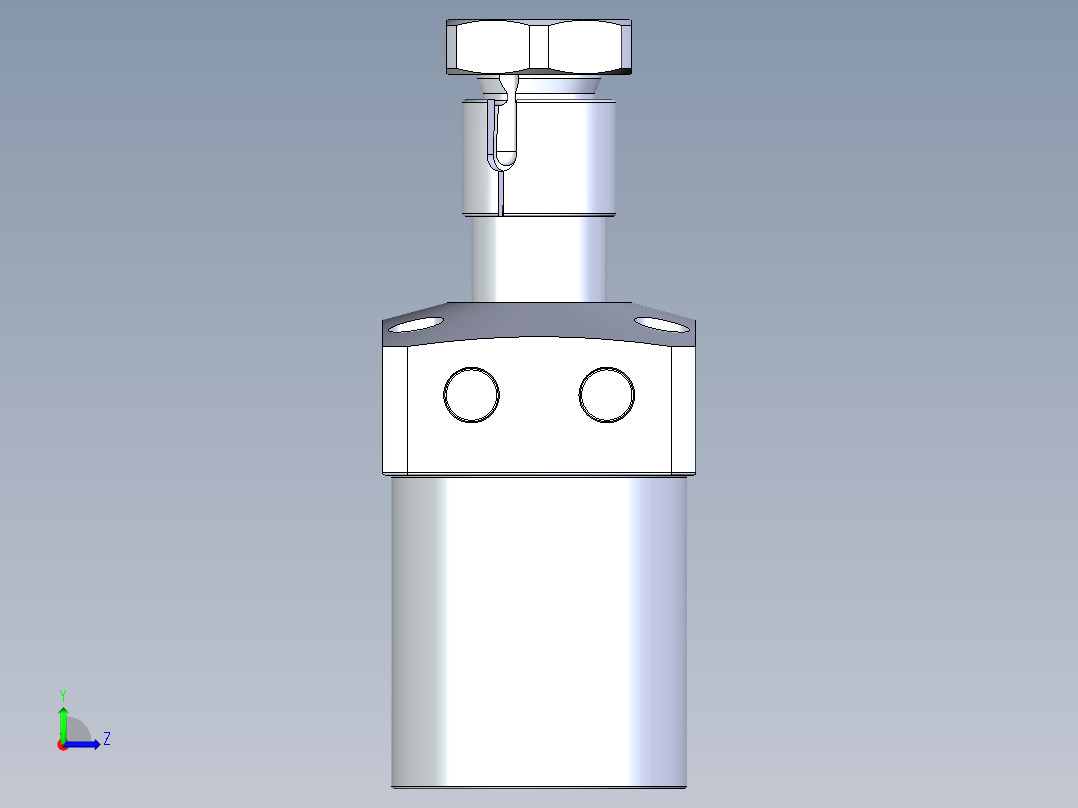 KOSMEKLHA0480-SL-Y30多系列多零件图纸模型左视图