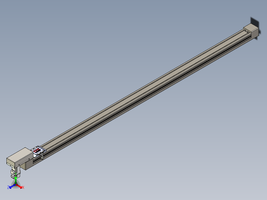 同步带全封闭直线模组TPA-HCB-65S-90-L1600-M-Y-P10-N3正等轴测图