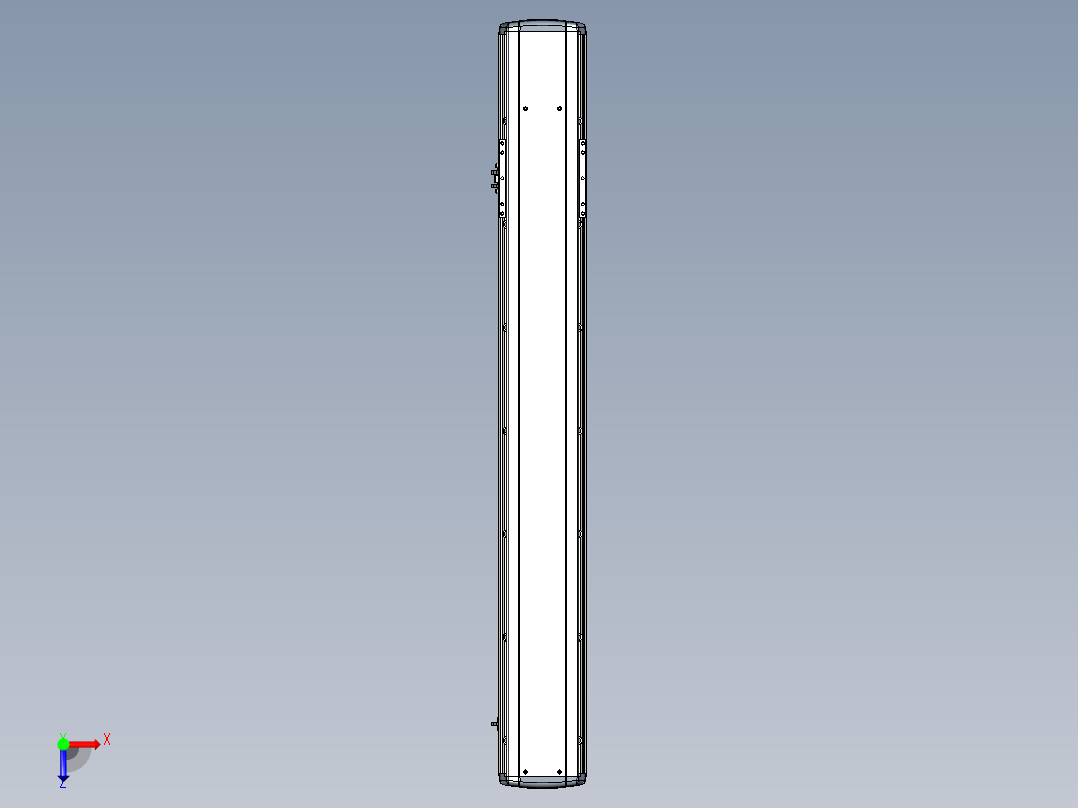 Toyo东佑达直线模组-ETH17-1050-M-煞車-組合俯视图