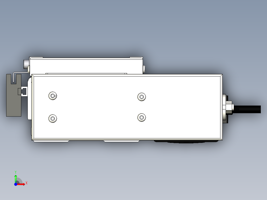 Toyo东佑达直线模组-ECH10-400-BL-200W前视图