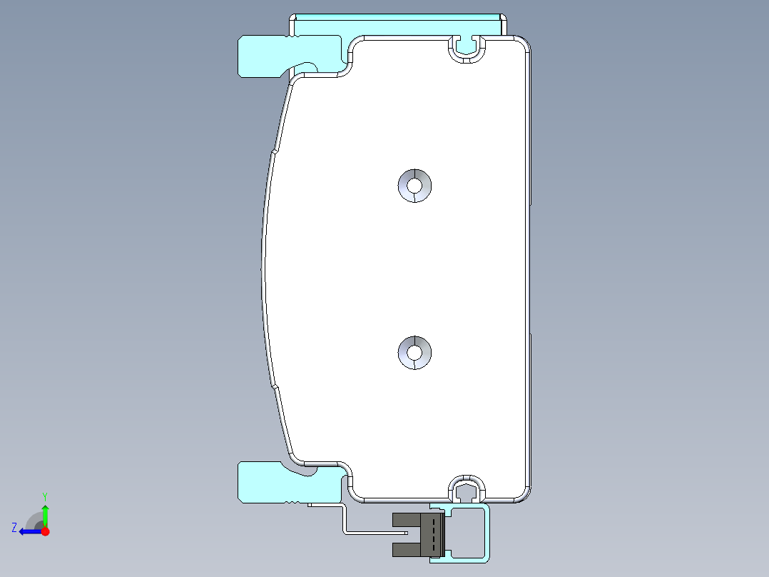 威洛博VBF同步带传动一般环境VBF14-L45-S2300-BR-ZP40-C3右视图