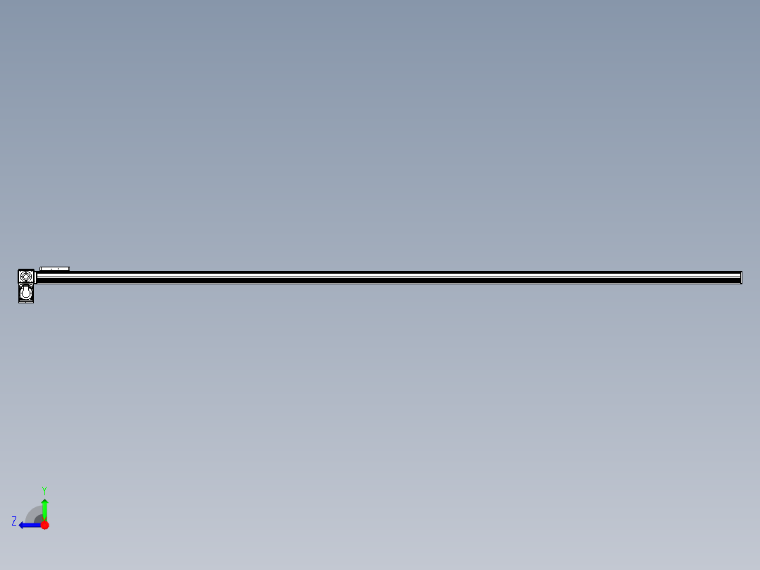 同步带全封闭直线模组TPA-HCB-105D-90-L2900-LP-C-P20-N3右视图