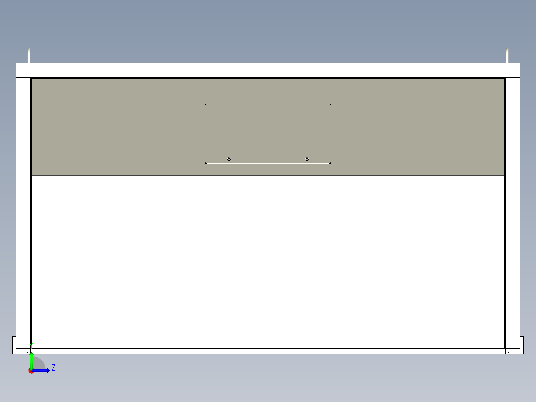 TD75型带式输送机头部护罩 TD6J11左视图