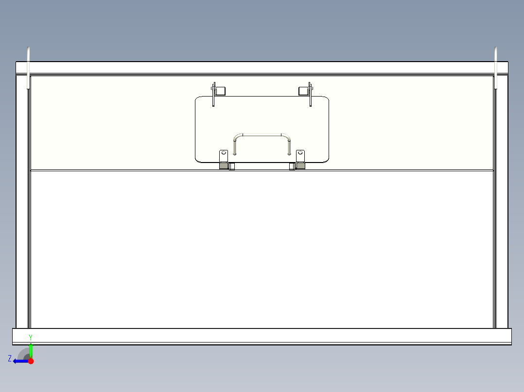 TD75型带式输送机头部护罩 TD6J11右视图