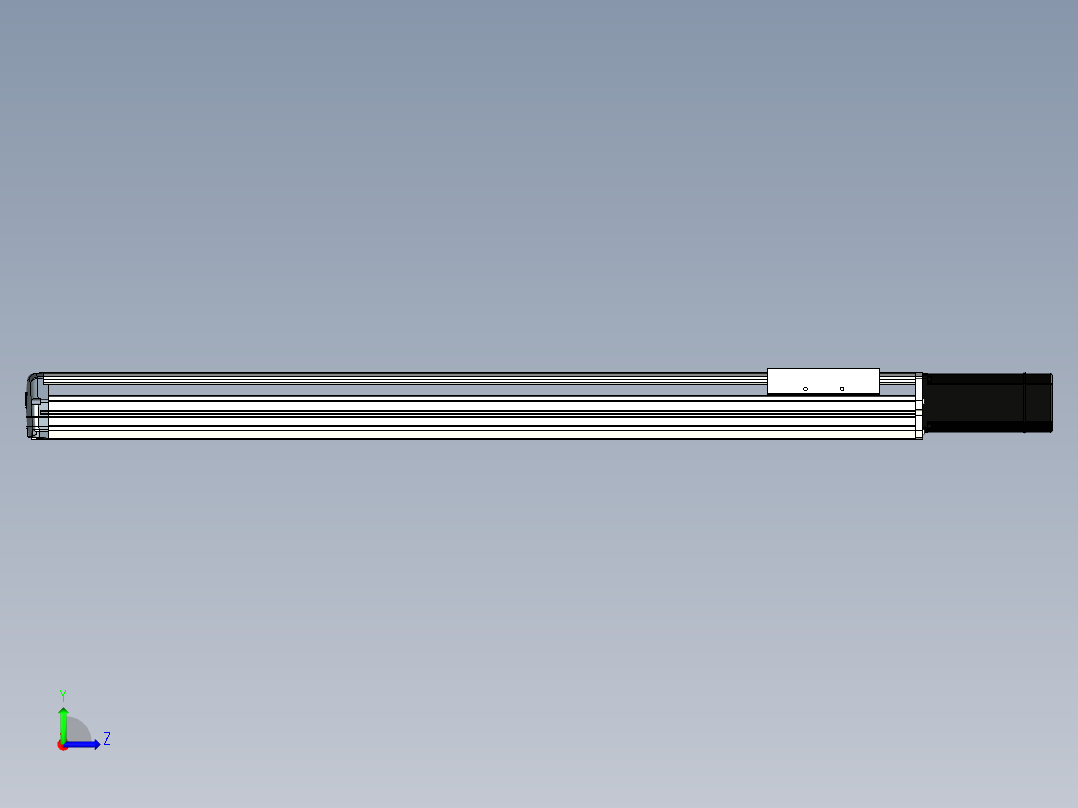 Toyo东佑达直线模组-ETH17-950-BC-M75B左视图