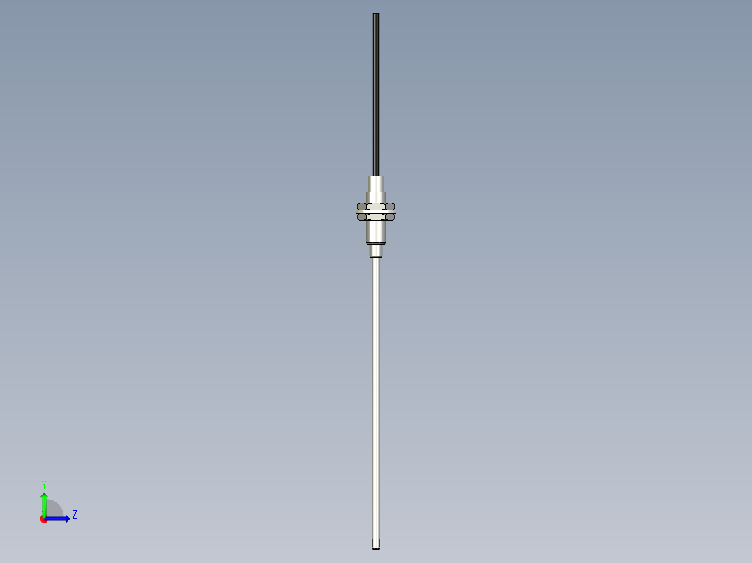 侧视光纤_漫反射型FR-F611-L左视图