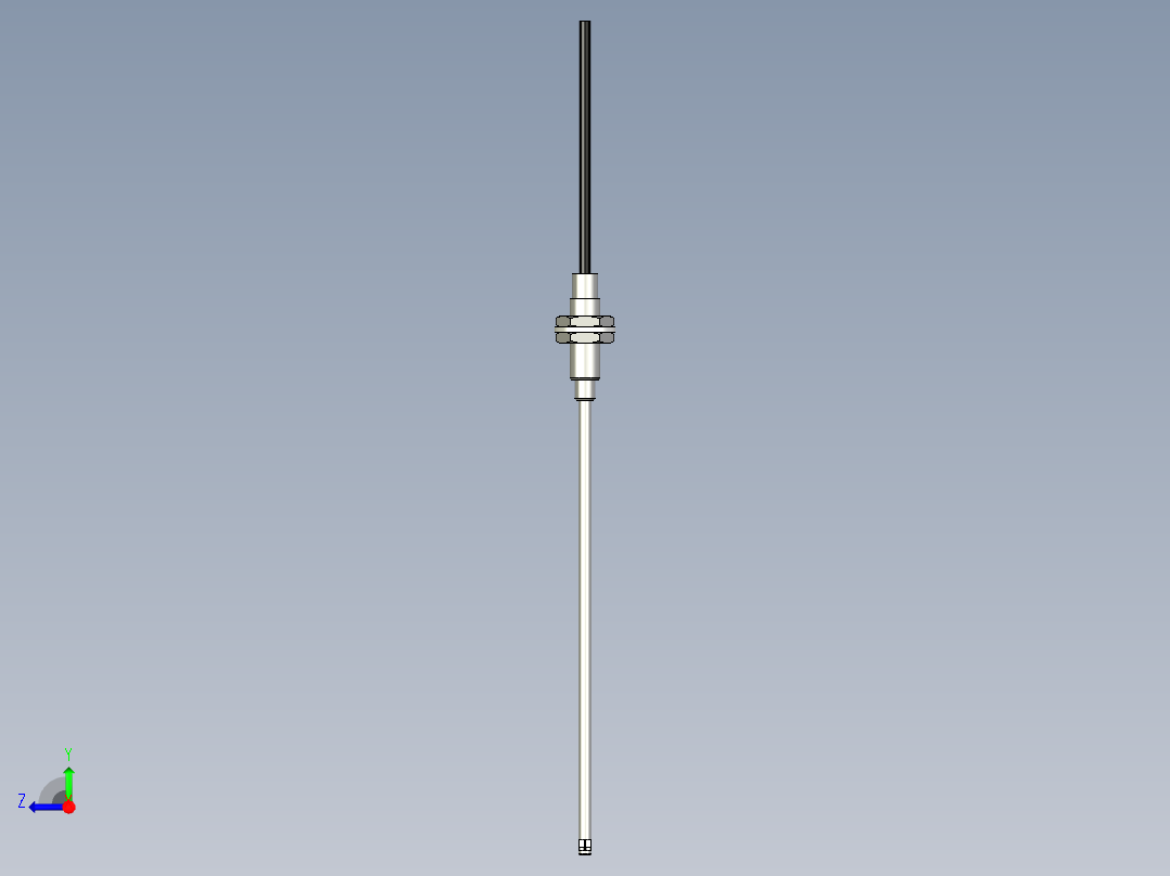 侧视光纤_漫反射型FR-F611-L右视图
