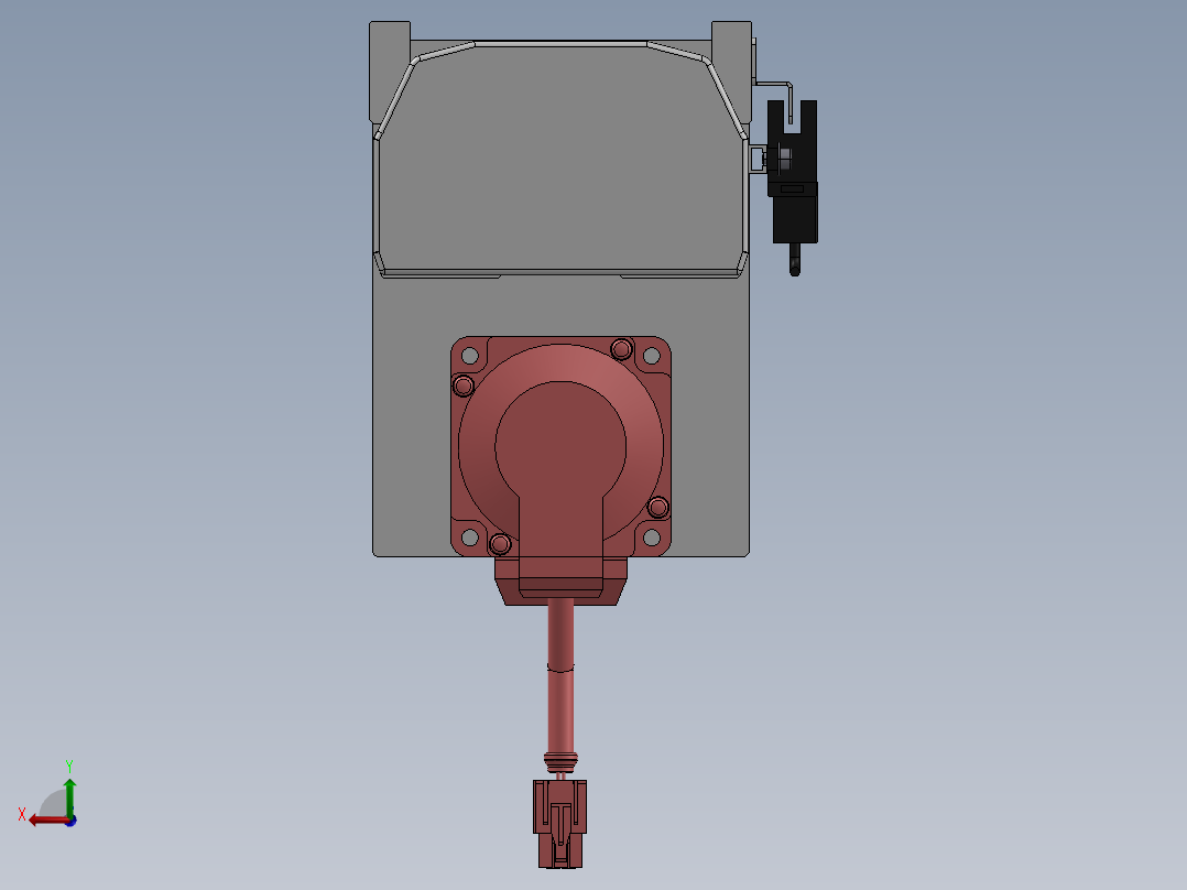 精密模组MY120-T10-250L-BM-P20B-C4-C后视图