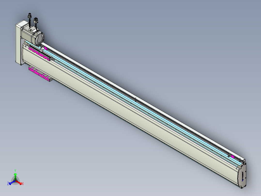 威洛博QF14-Lxx-C-S1200-BR-ZP40-C3正等轴测图