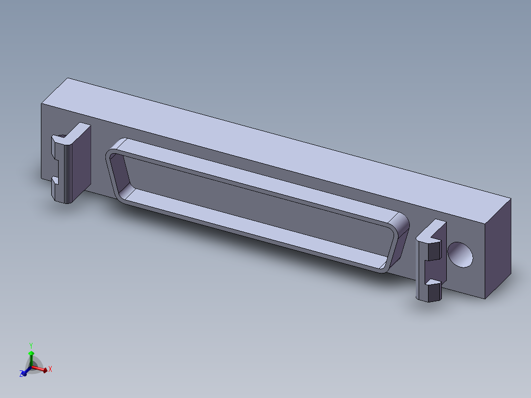 3m_mini_d_ribbon_socket_102_series主视图