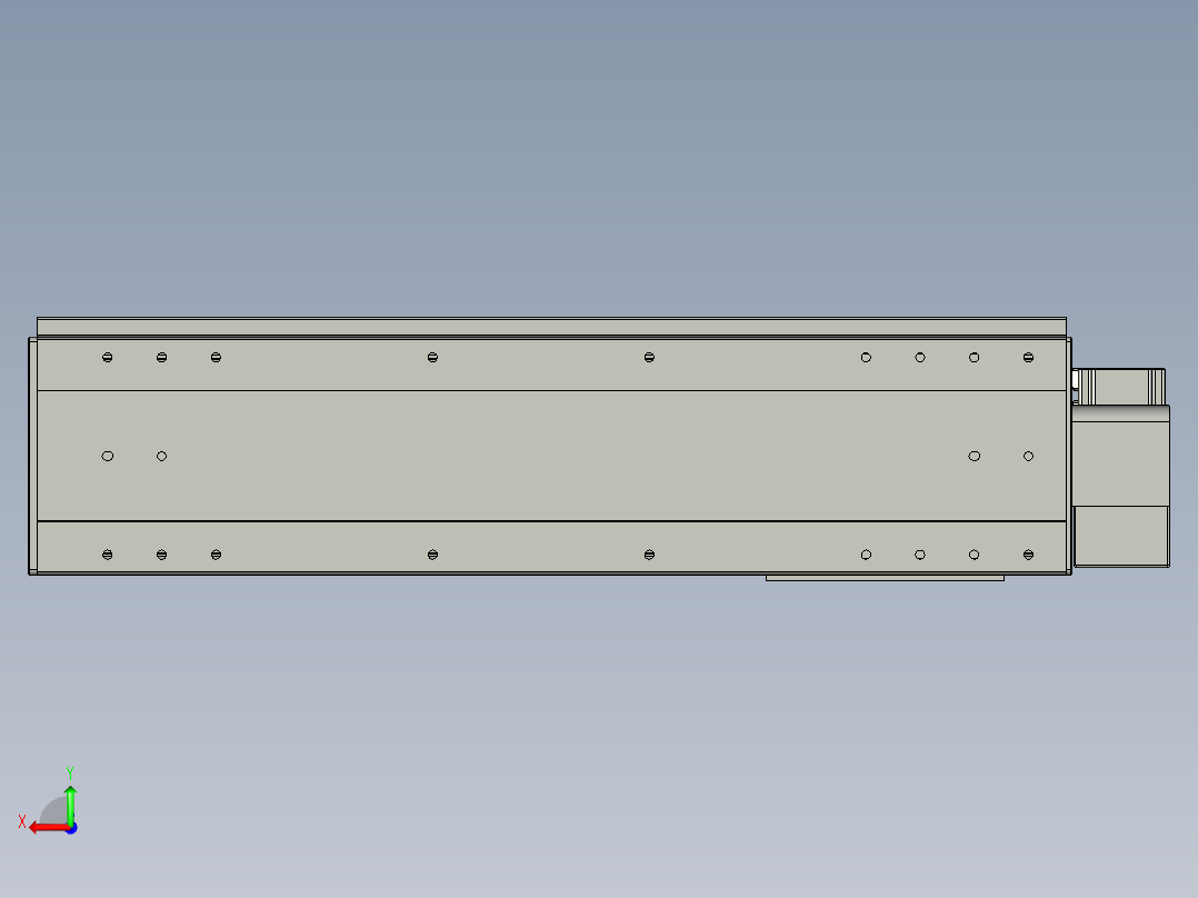 威洛博VBF22-S600-BLU后视图