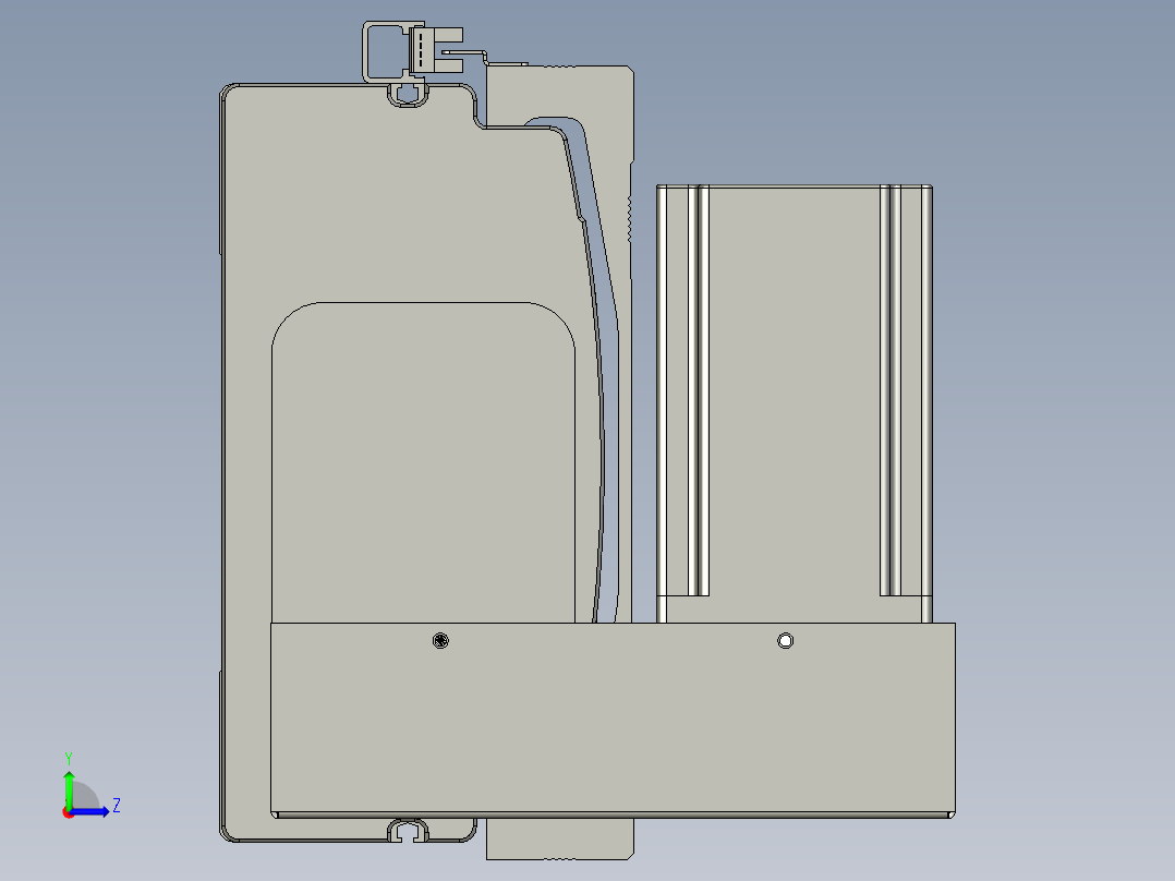 威洛博VBF22-S600-BLU左视图