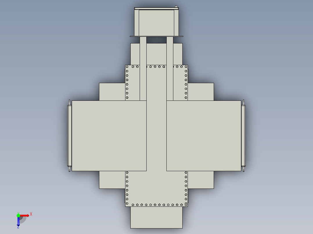 1500kVA 11000V 三相 YNd1 ONAN变压器俯视图