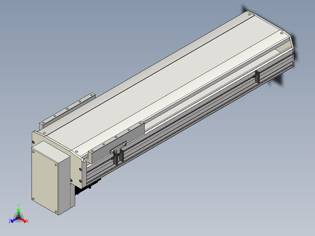 Toyo东佑达直线模组-ETH22-600-BM-750W主视图