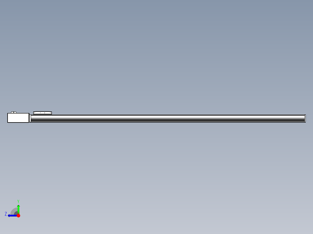 同步带全封闭直线模组TPA-HCB-105D-90-L1700-MR-C-P20-N3右视图