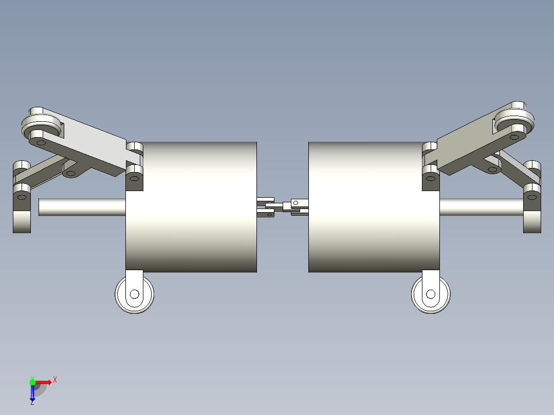 一种管道检测机器人系统设计932676==250俯视图