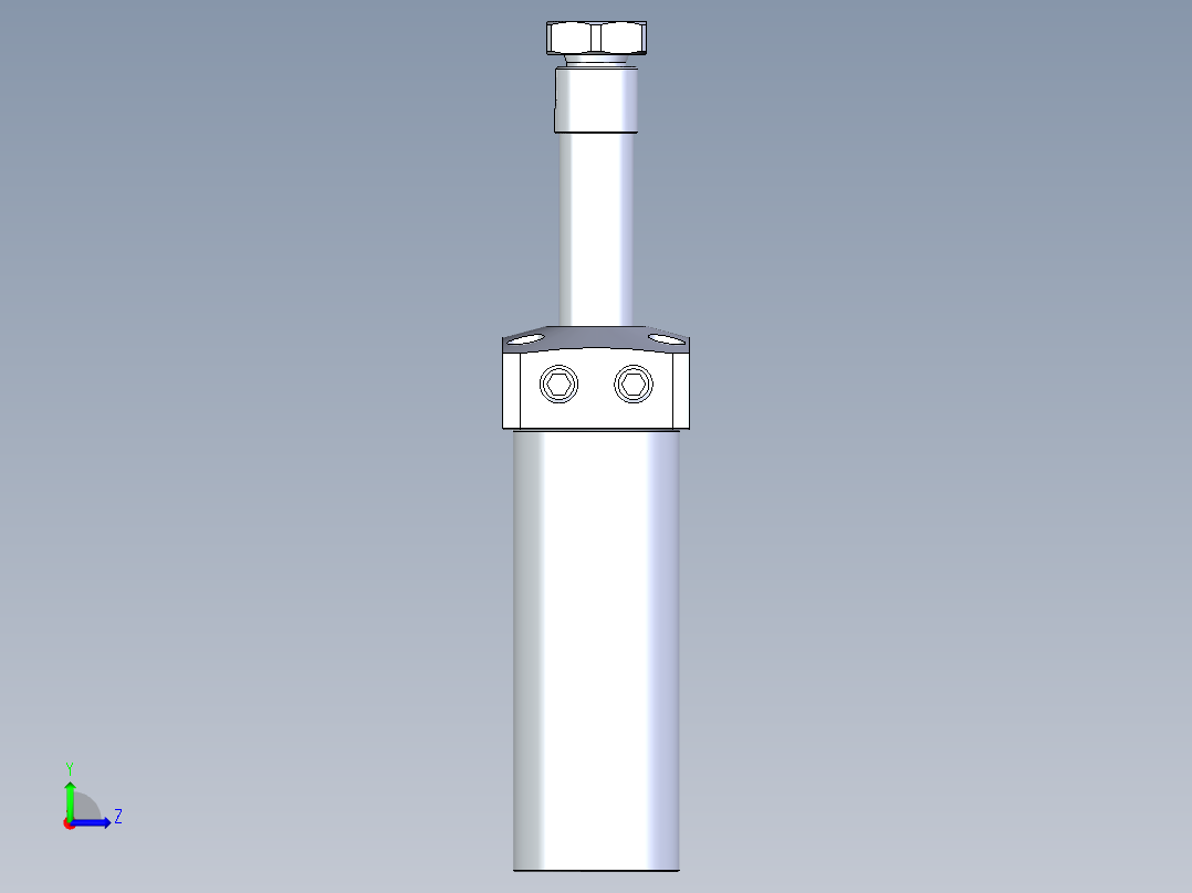 KOSMEKLHA0400-GL-Q35多系列多零件图纸模型左视图