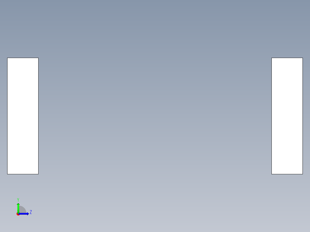 支架光纤_对射型FT-W13左视图