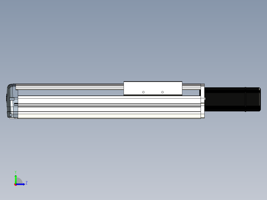 Toyo东佑达直线模组-ETH17-250-BC-M40B左视图