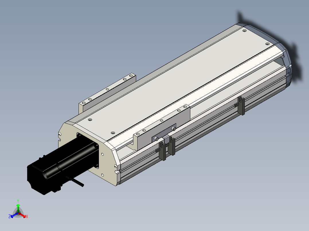 Toyo东佑达直线模组-ETH17-250-BC-M40B正等轴测图