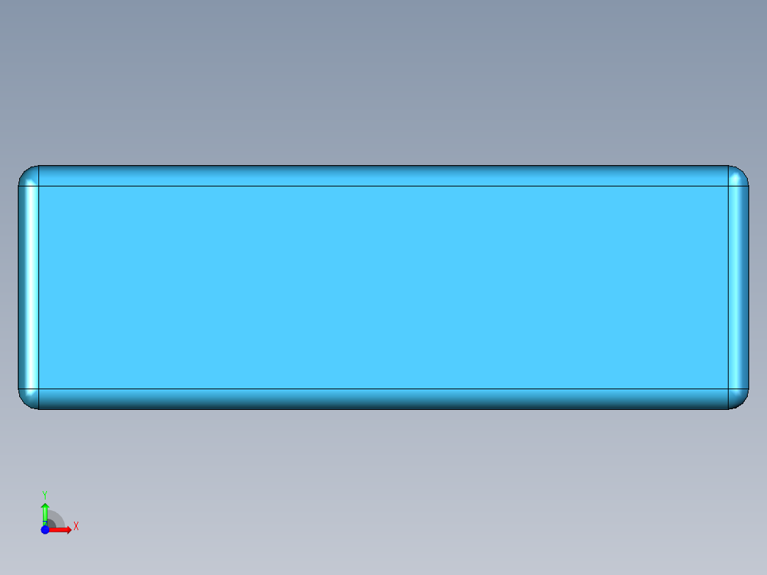 无源元件封装-CAP_BOX_18x6x12_BL前视图