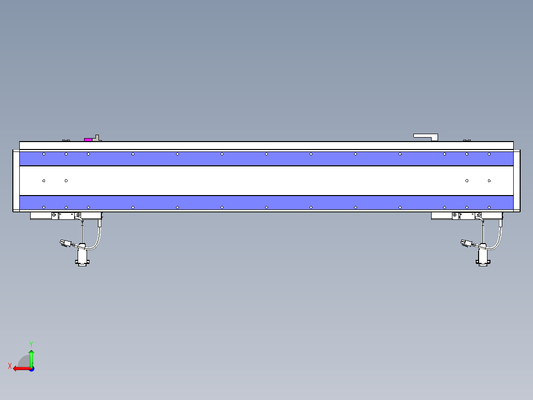 威洛博VL系列直线电机模组-2VL14S2-S700后视图