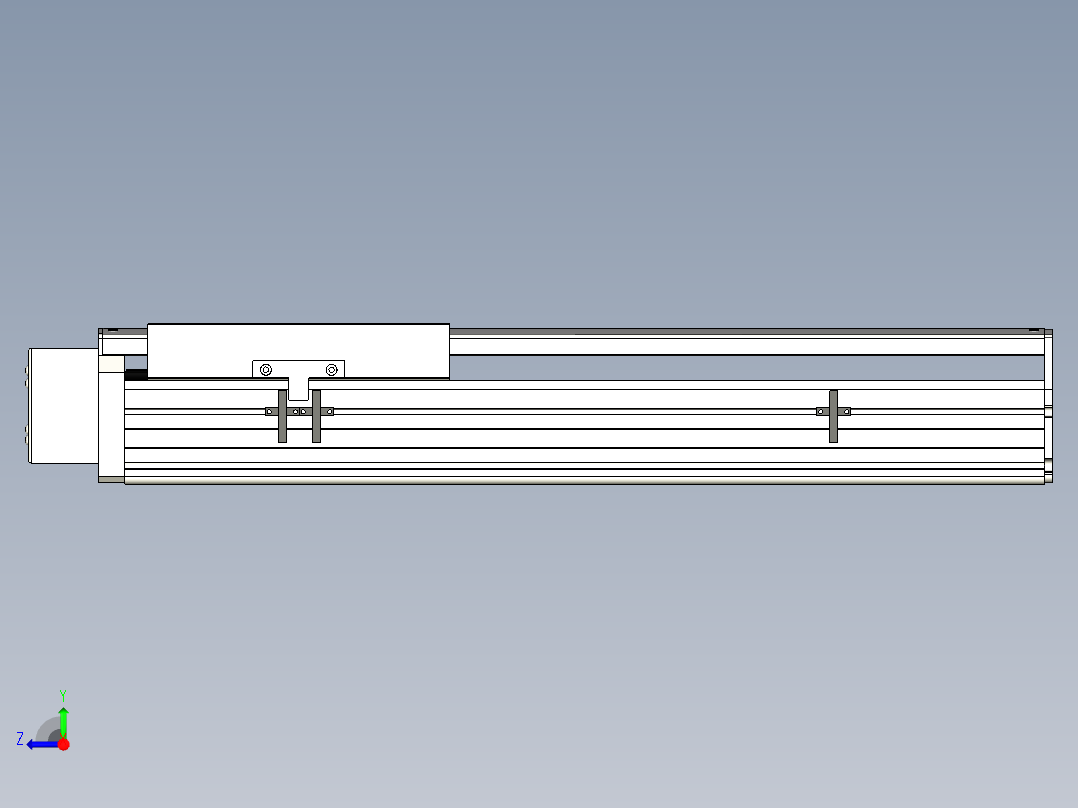 Toyo东佑达直线模组-ETH22-400-BR-400W右视图