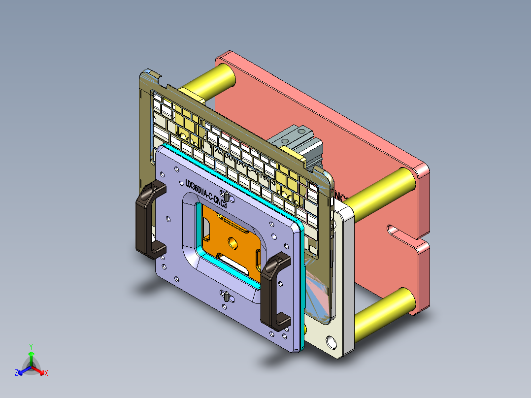 UX360UA-C-CNC3-0323正等轴测图