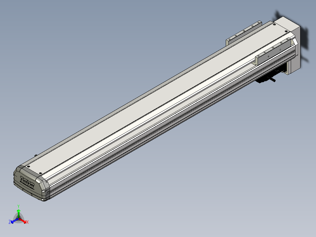 Toyo东佑达直线模组-ETH14-850-BM-200W主视图