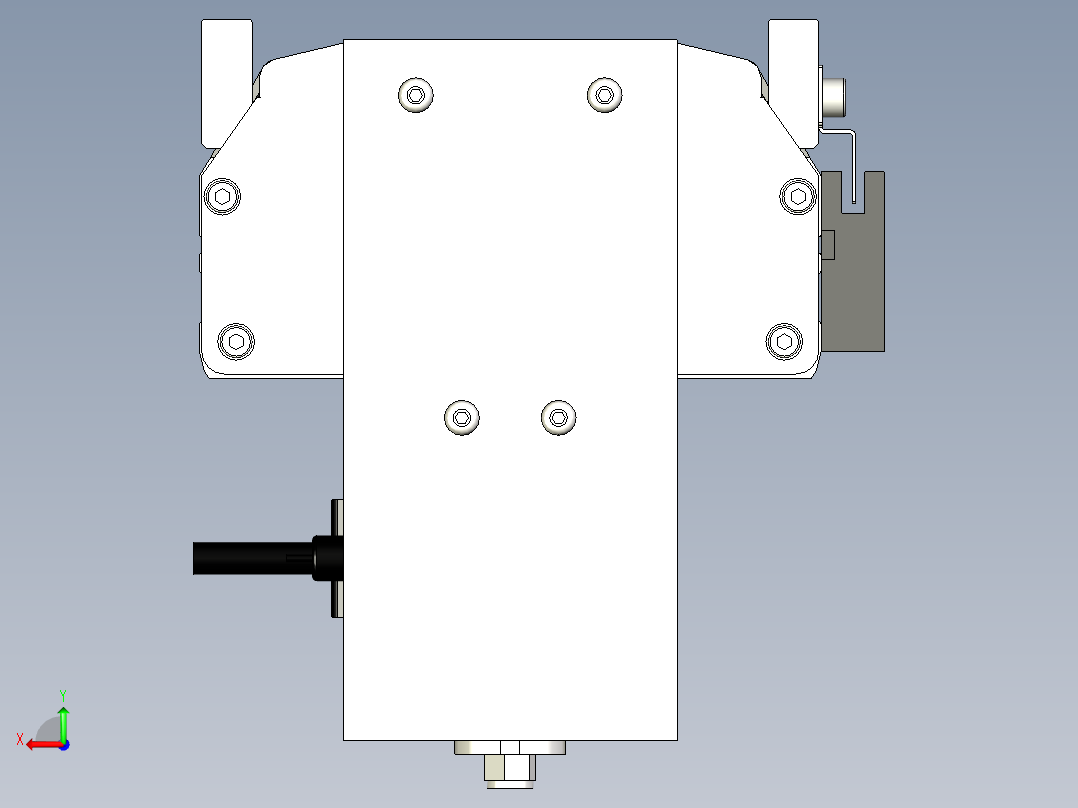 Toyo东佑达直线模组-ETH14-850-BM-200W后视图