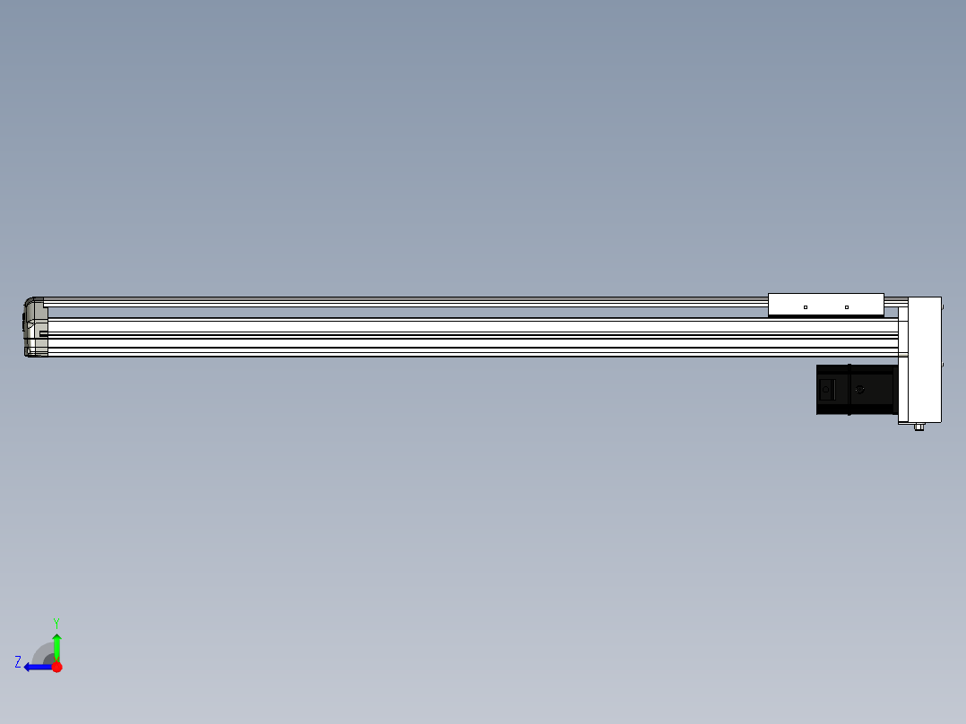 Toyo东佑达直线模组-ETH14-850-BM-200W右视图