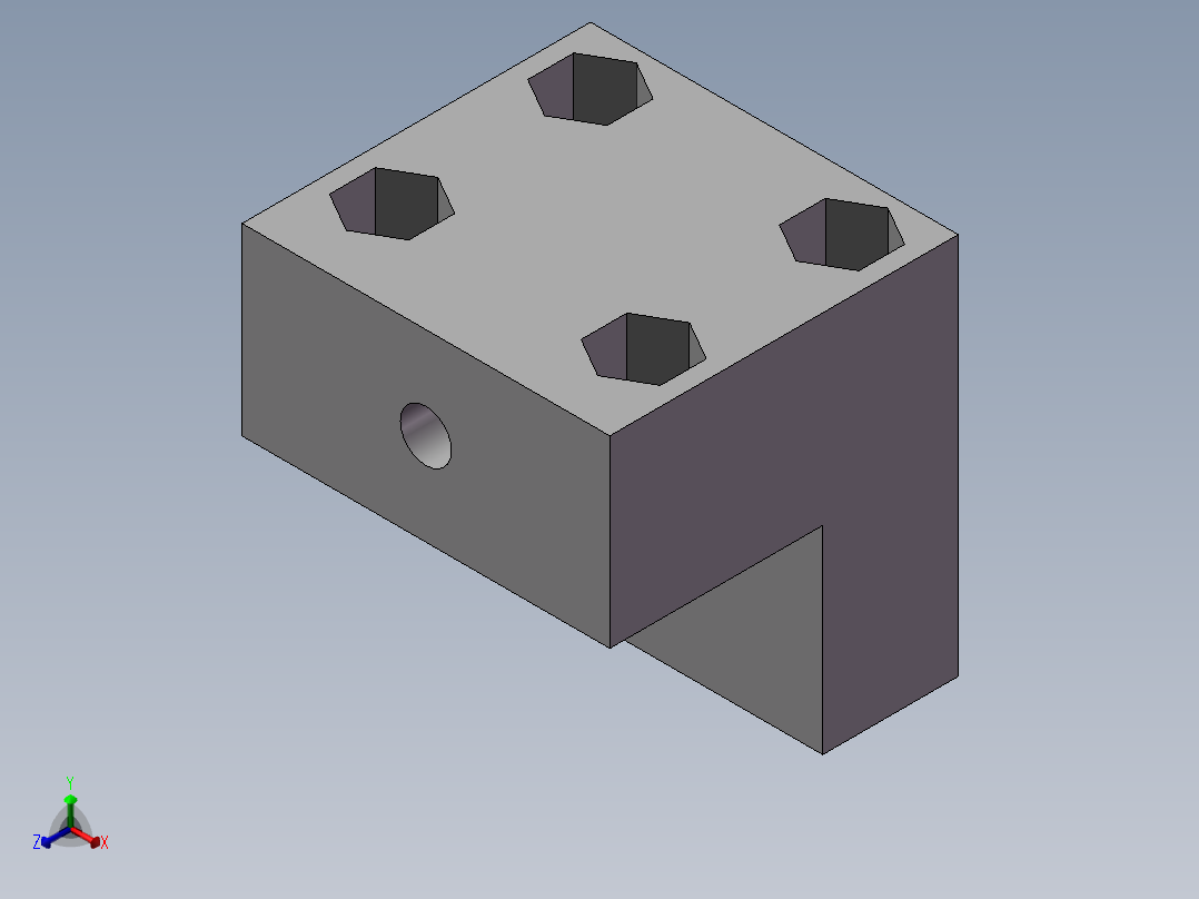 零件(5)正等轴测图