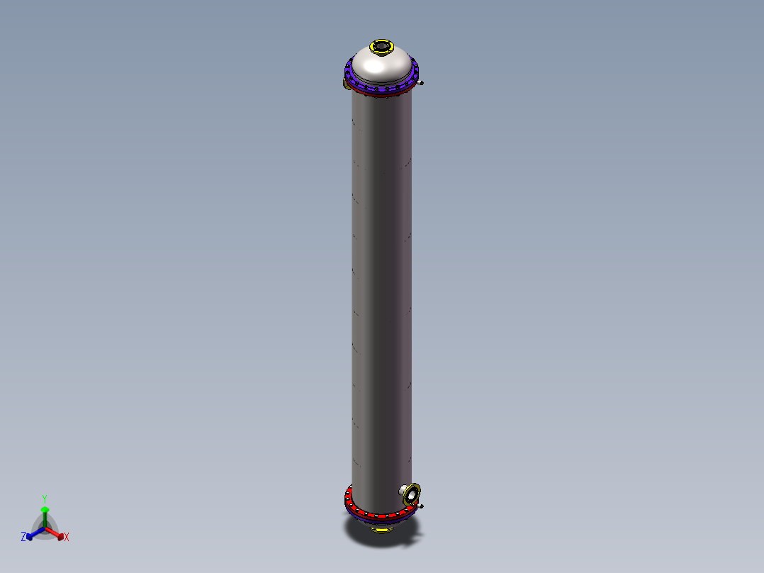 换热器建模==923979==80正等轴测图