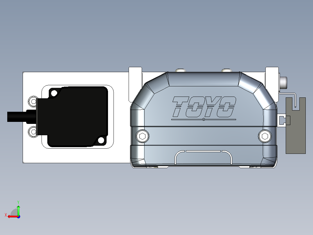 Toyo东佑达直线模组-ETH12-800-BL-100W后视图