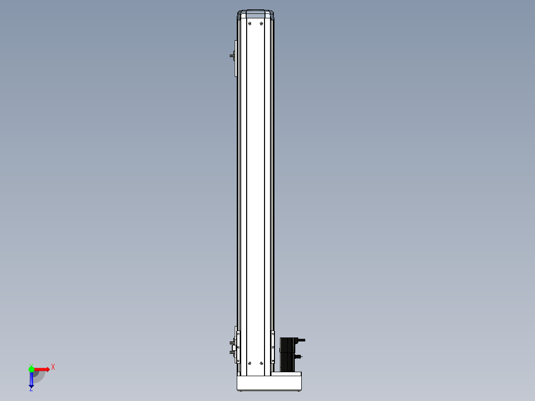 Toyo东佑达直线模组-ETH12-800-BL-100W俯视图