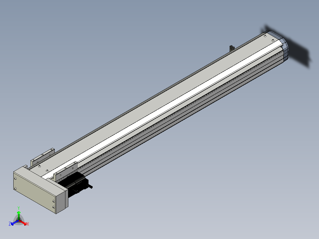 Toyo东佑达直线模组-ETH12-800-BL-100W正等轴测图