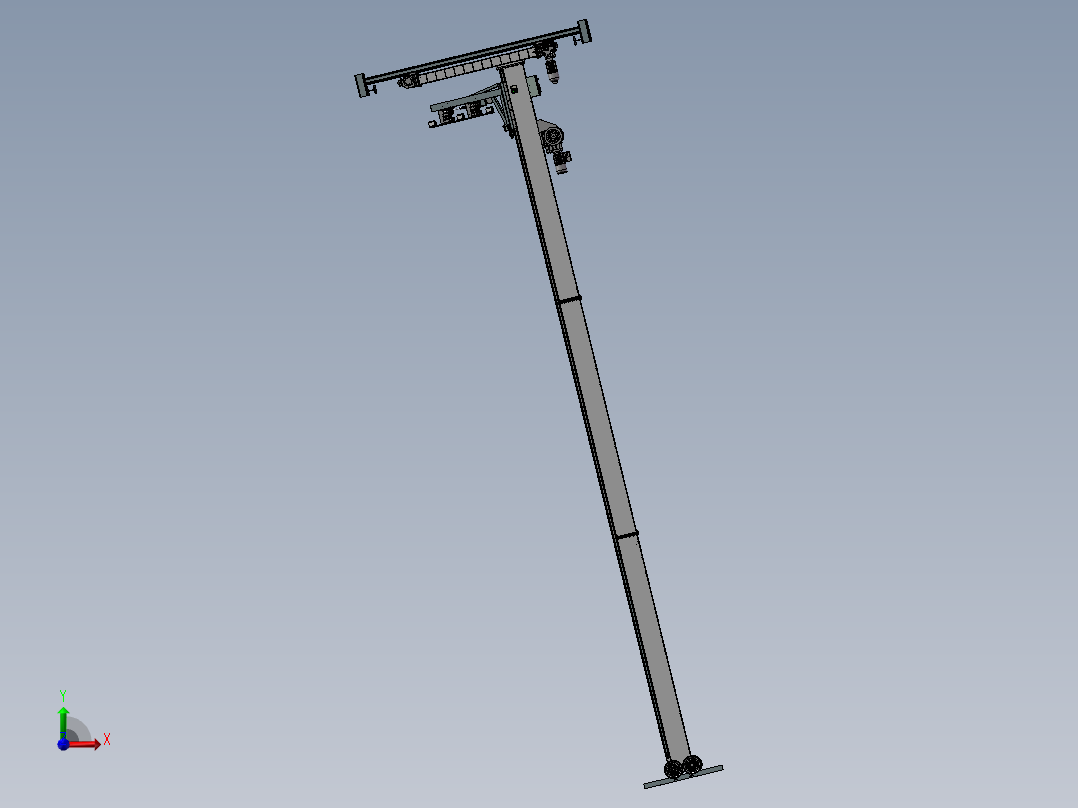 B10-自动化大型堆垛机前视图