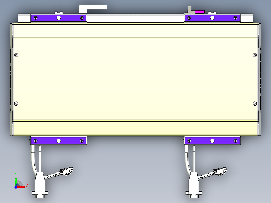 威洛博VL系列直线电机模组-2VL22H1-S150前视图
