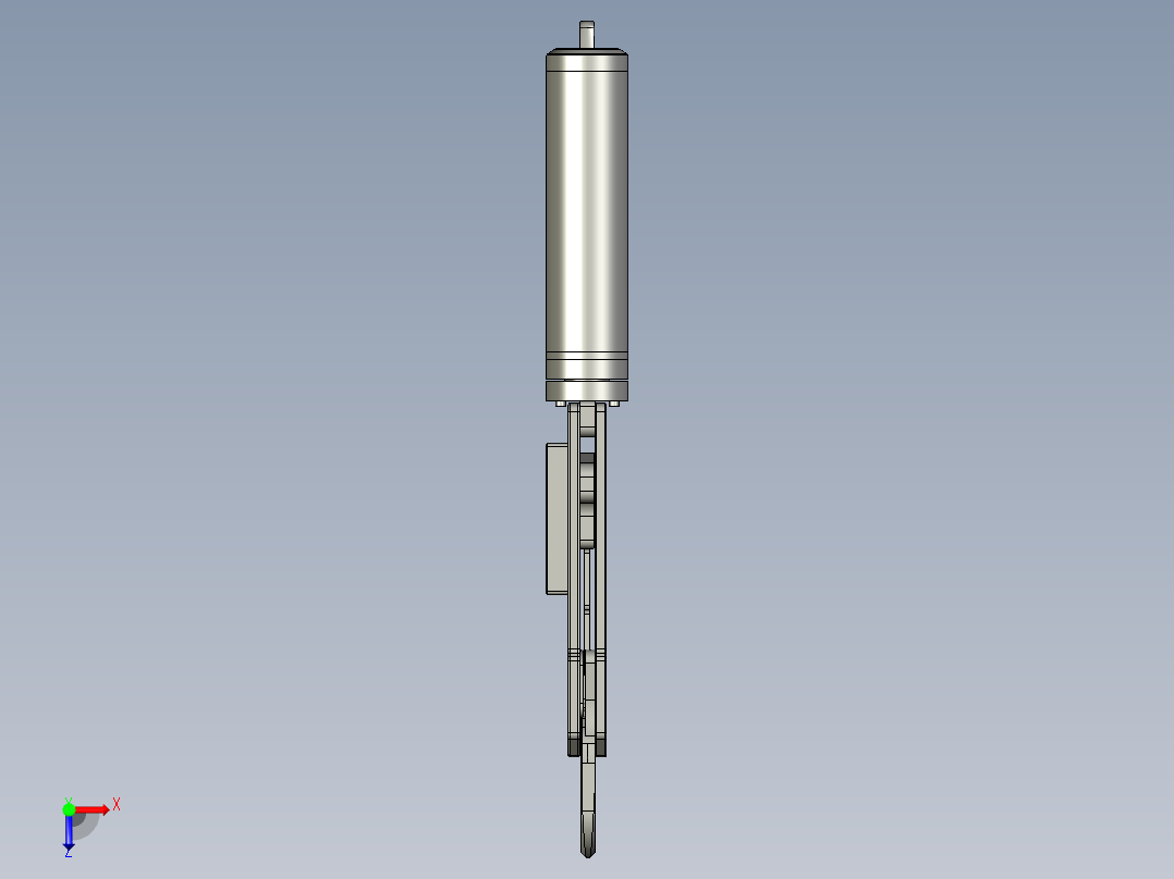 带称重的控鱼器==1559933== 三维通用格式俯视图