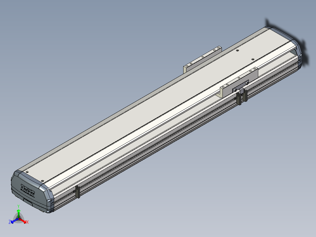 Toyo东佑达直线模组-ETH17-700-M-組合-C4反正等轴测图