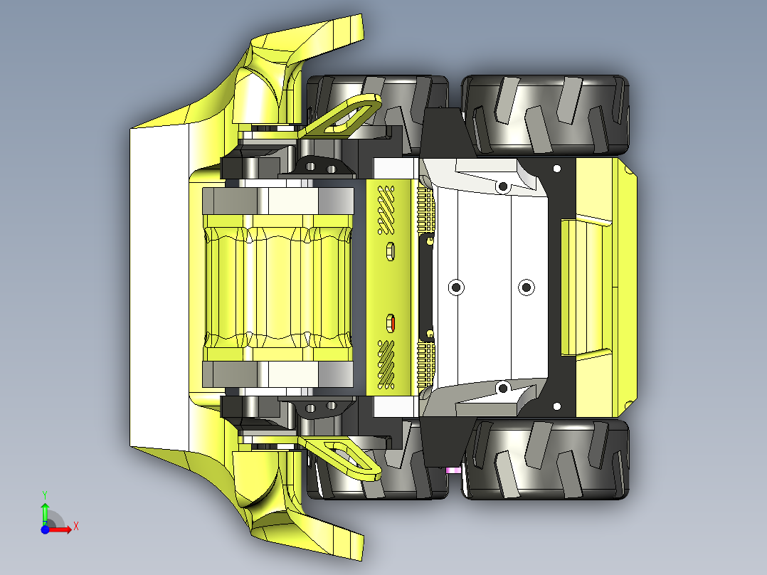 Beetlewoght超飞3磅战斗机器人前视图
