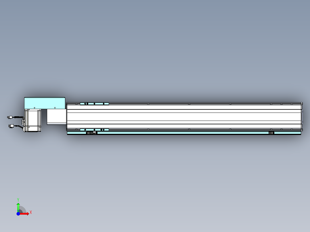 威洛博VBF同步带传动一般环境VBF14-L45-S850-BR-ZP75-C3前视图